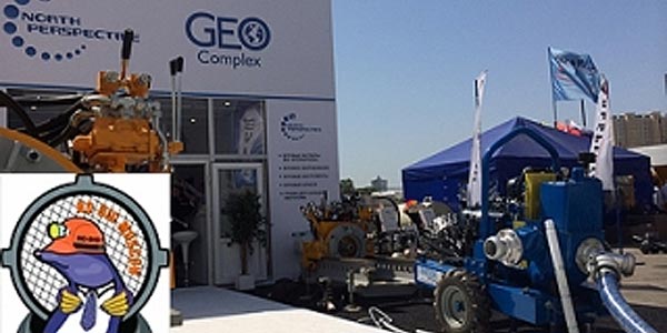 Klaudia na targach NO DIG