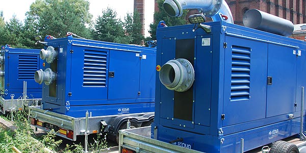 Dostawa 3 pomp wyciszonych